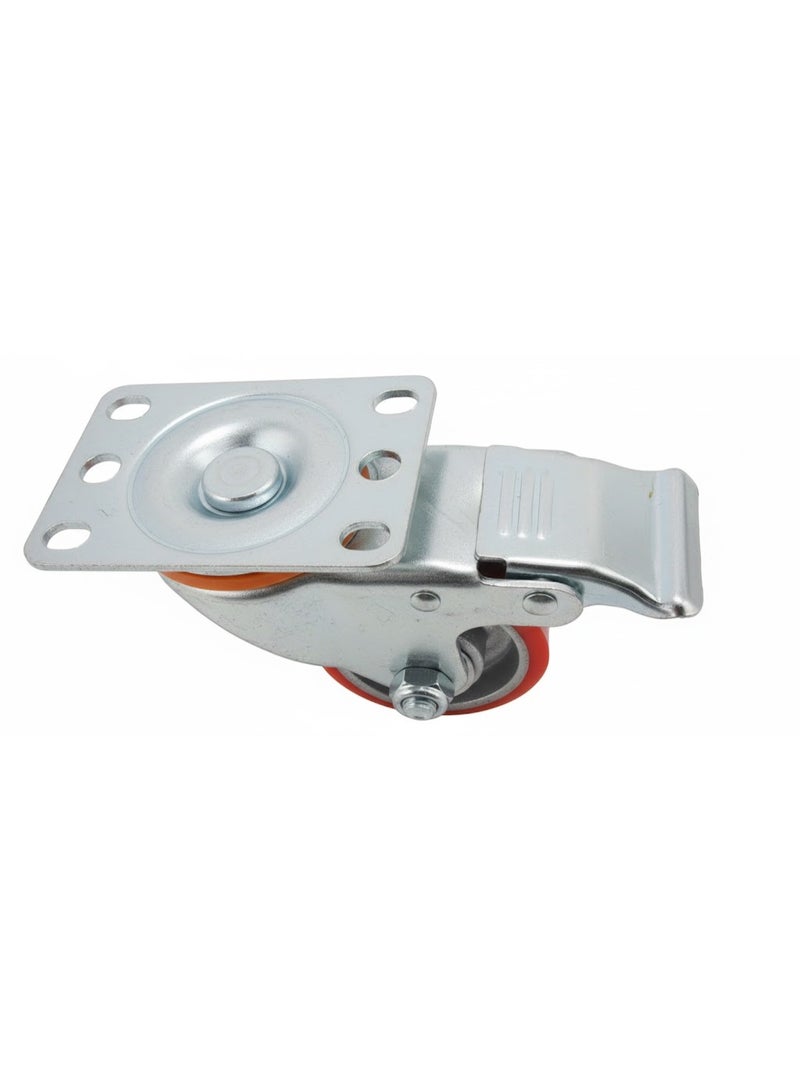 PU CASTER WHEEL 4" SWIVEL PACK OF 4 - Image 4